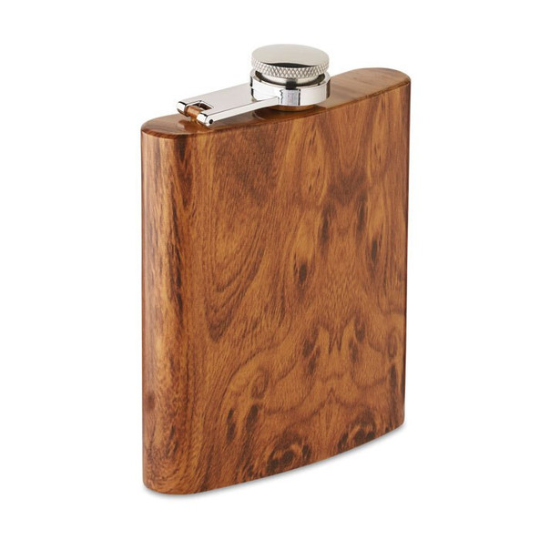 GiftRetail MO6932 - NAMIB FLASK Flasque en inox recyclé 190 ml