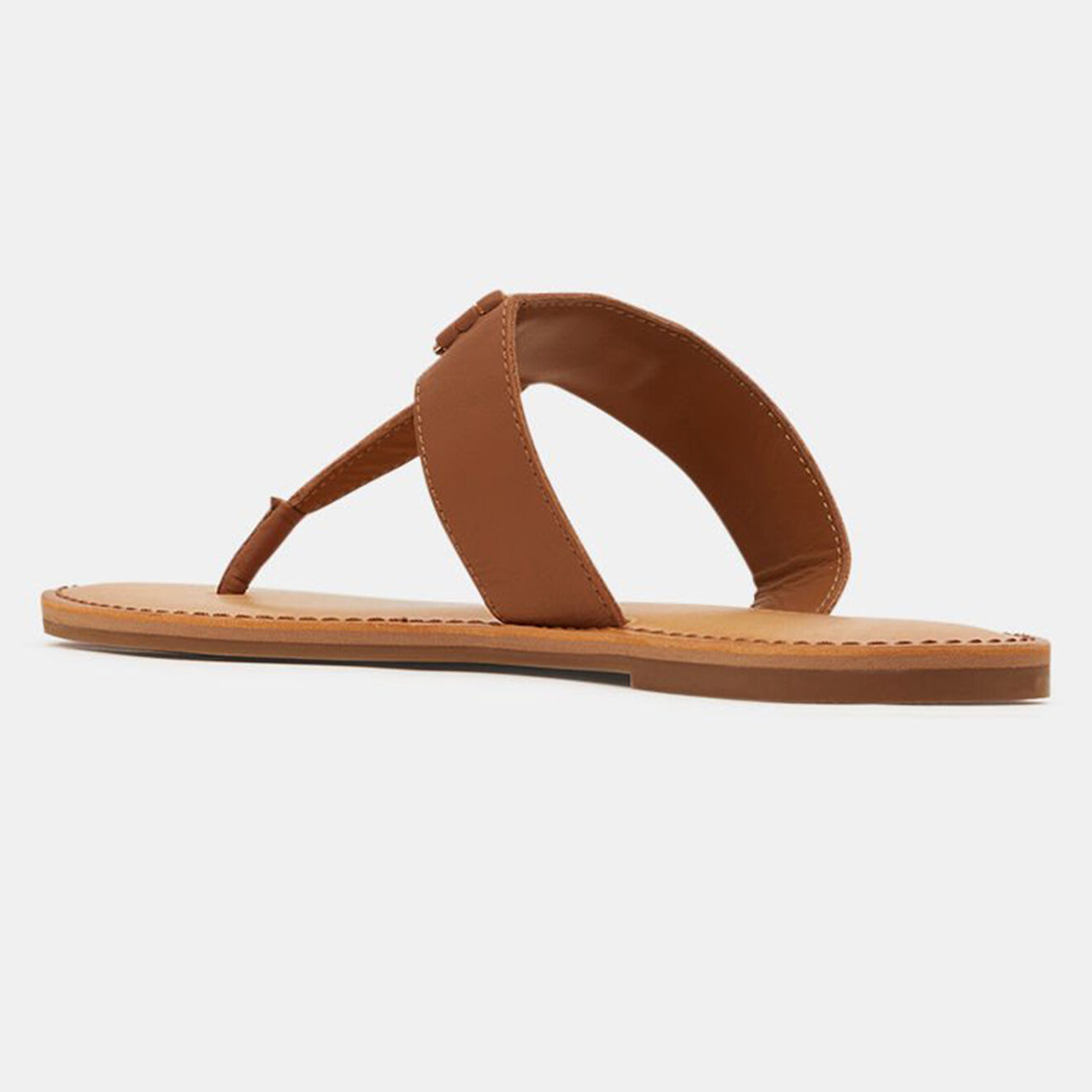 Tommy Hilfiger Sandales en Cuir Hardware cognac