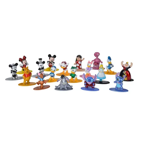 Jada Disney Nano Sammelfiguren Multi Pack Wave 1, 18 Figuren, 5 cm