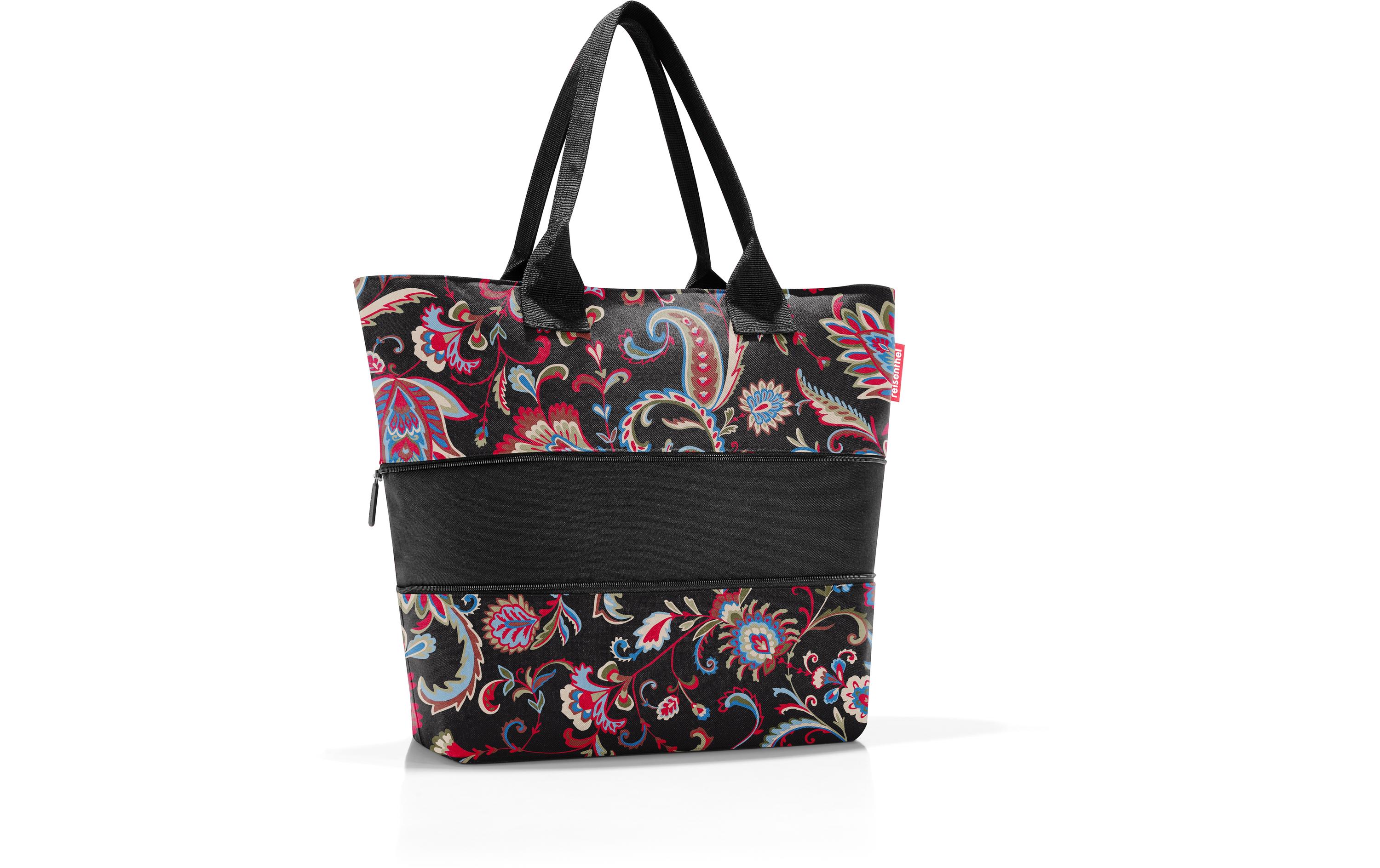 Tasche Shopper e1 Paisley BlackSchultertasche für den täglichen Einkauf
