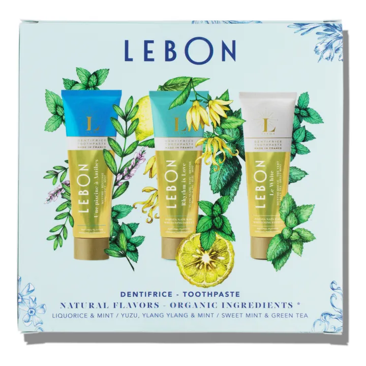 Lebon Coffret dentifrices Blue mood