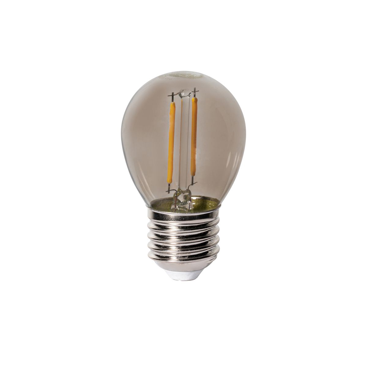 E27 dimbare LED lamp P45 smoke 3W 250 lm 2200K