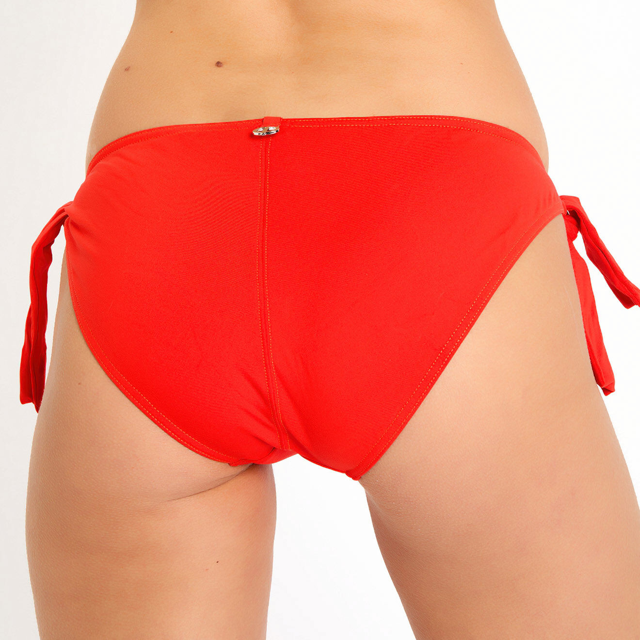 Iodus Bas de maillot de bain culotte Essentiels orange sanguine
