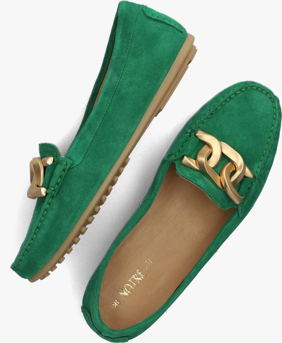 NOTRE-V groene notre-v mocassins 1202