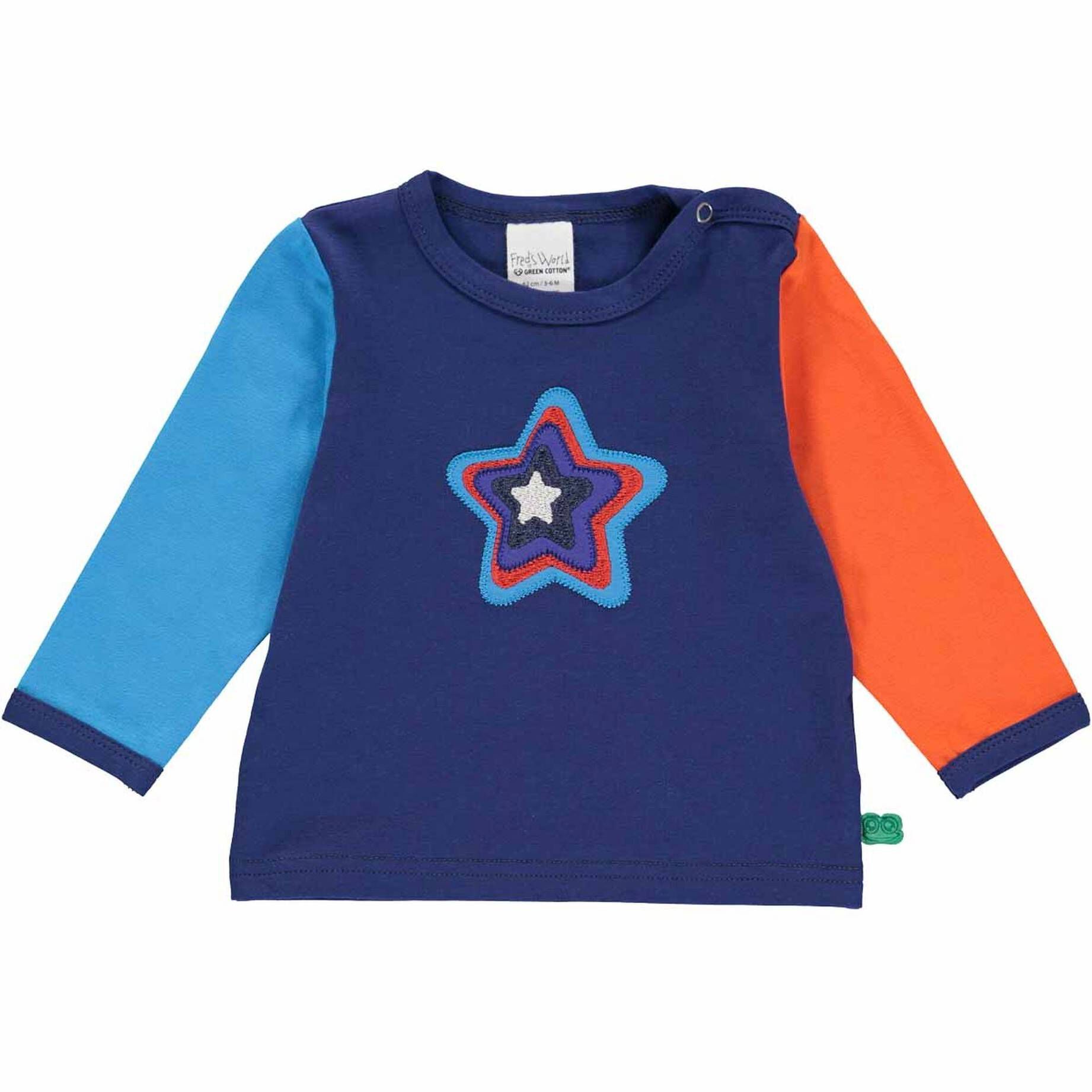 Fred's World by Green Cotton| Jungen Babylangarmshirt