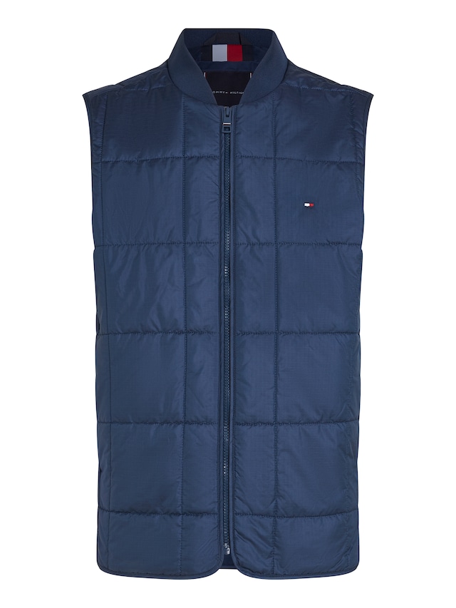 Tommy Hilfiger Steppweste »SQUARE QUILTED VEST« Mit Rundhalsausschnitt