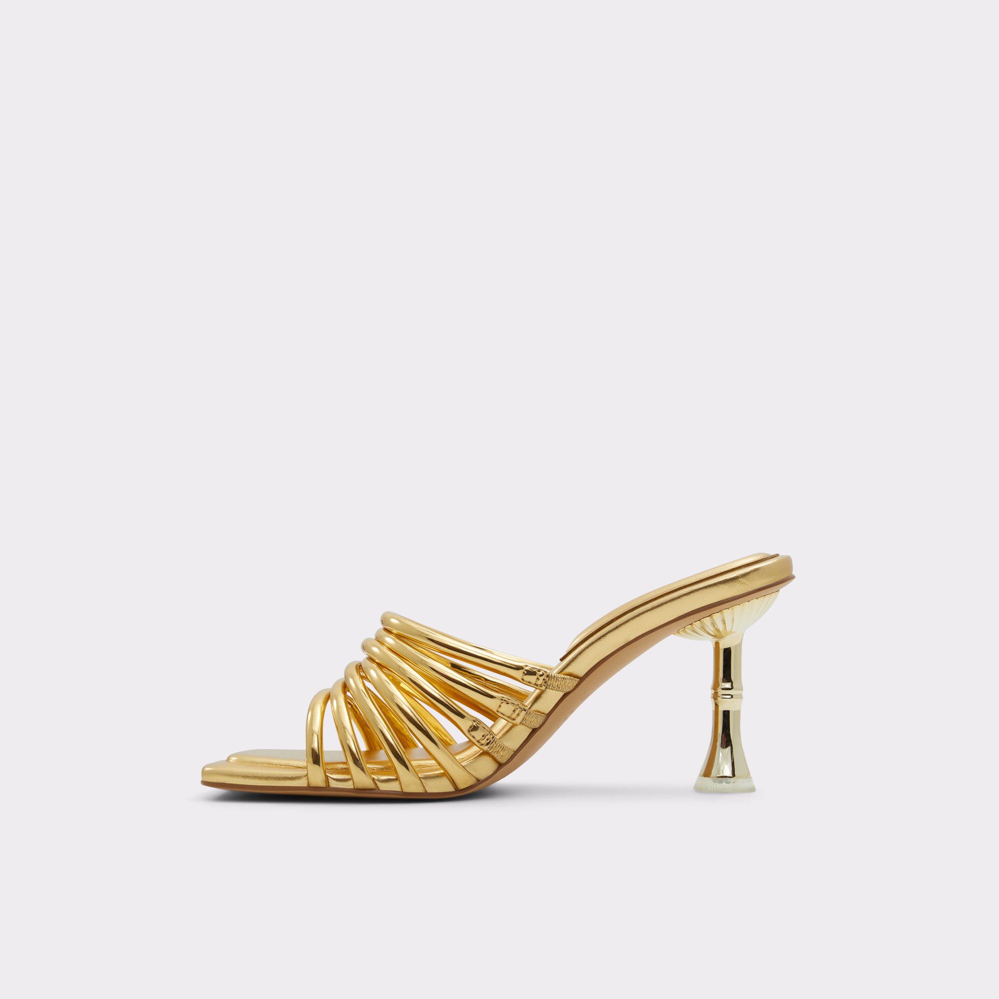 Harpa Gold Women Strappy Sandals