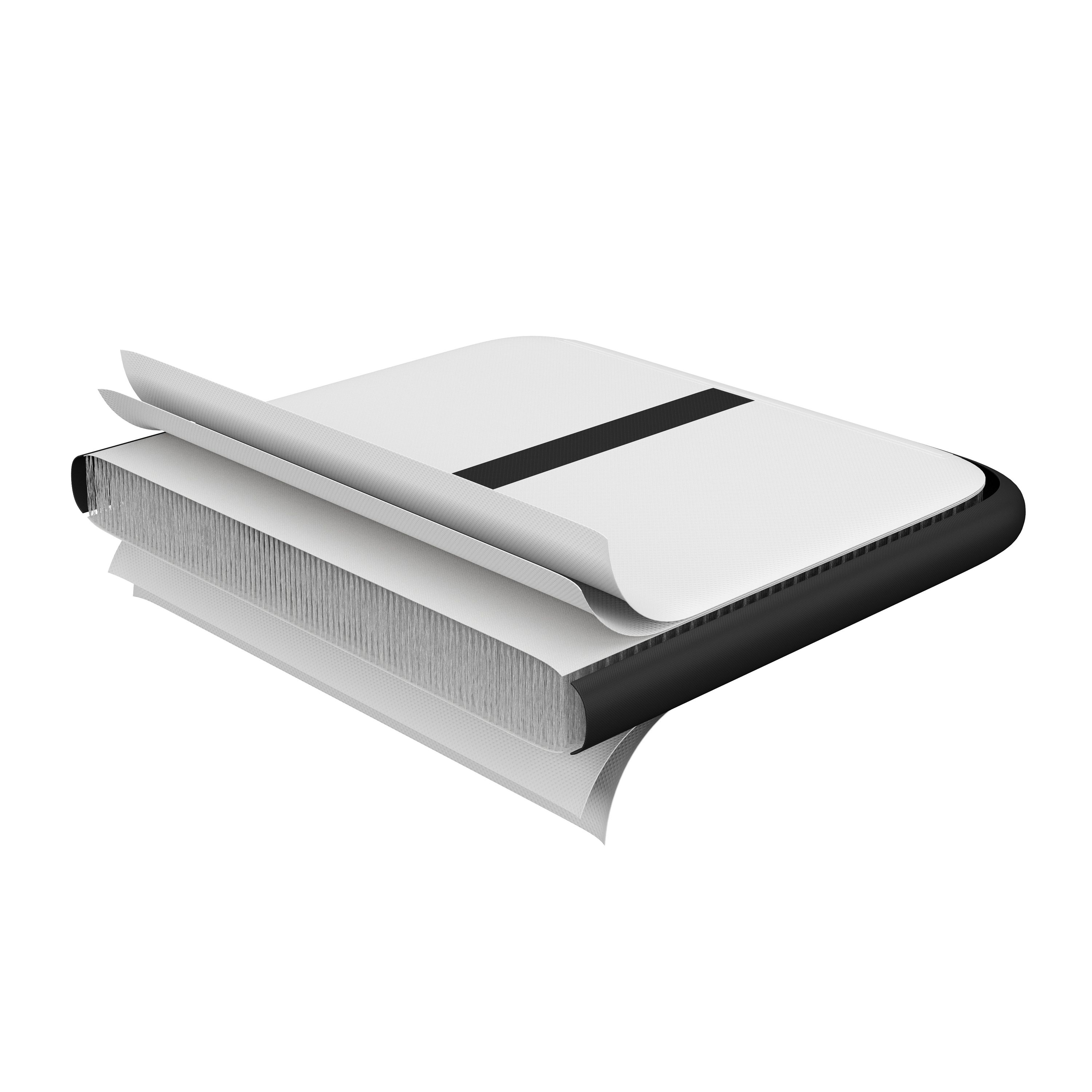 Airtrack Gymnastikmatte 4.5 m schwarz