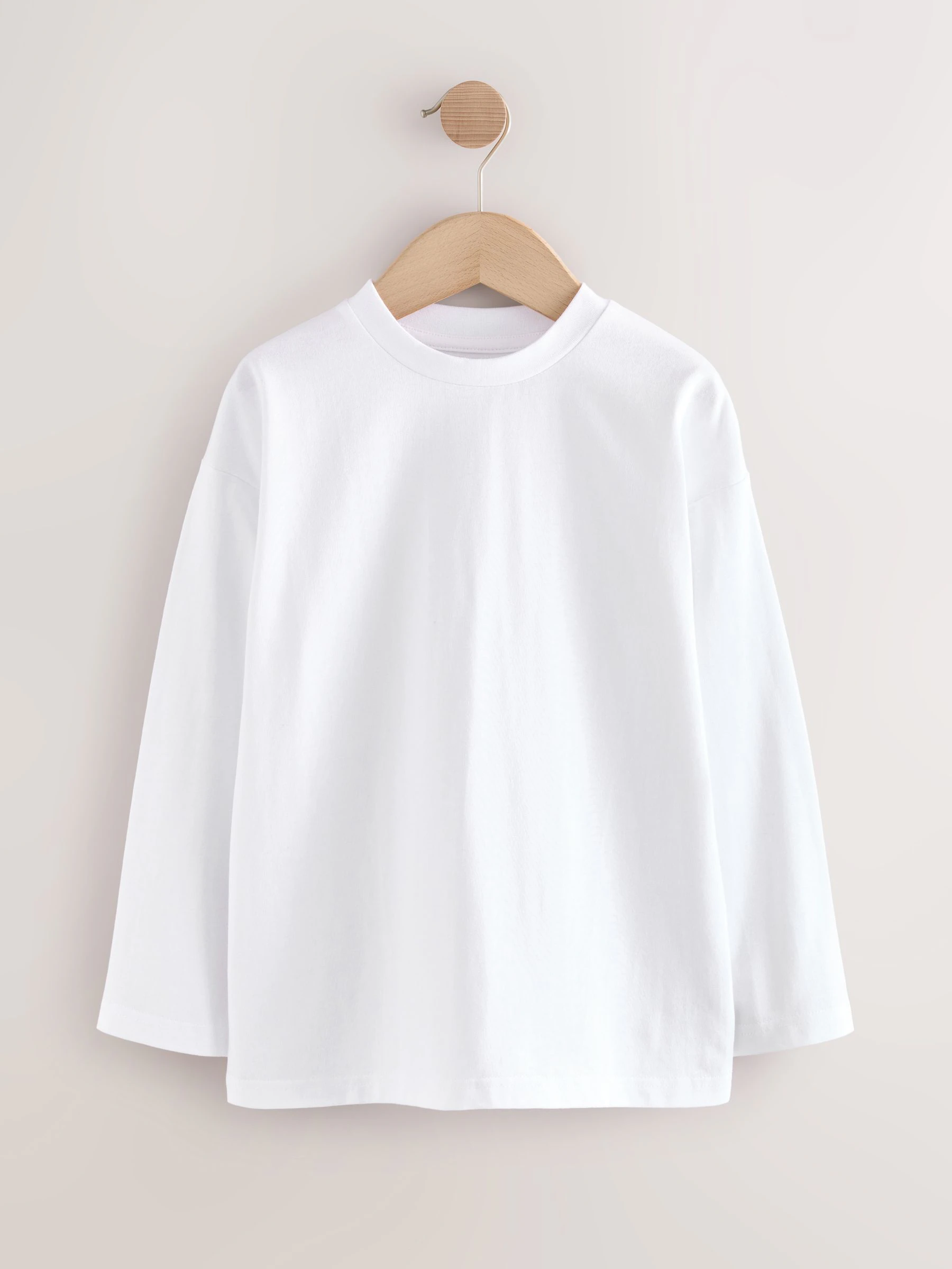 Rood - Varsity T-shirtset met korte en lange mouwen, 2 Pieces (3-16jr)