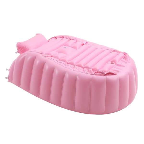 Oppblåsbart Badekar til Baby - Rosa