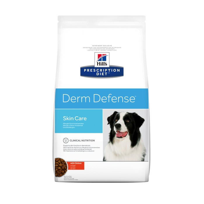 HILL'S Prescription Diet Derm Defense au Poulet - Croquettes pour chien