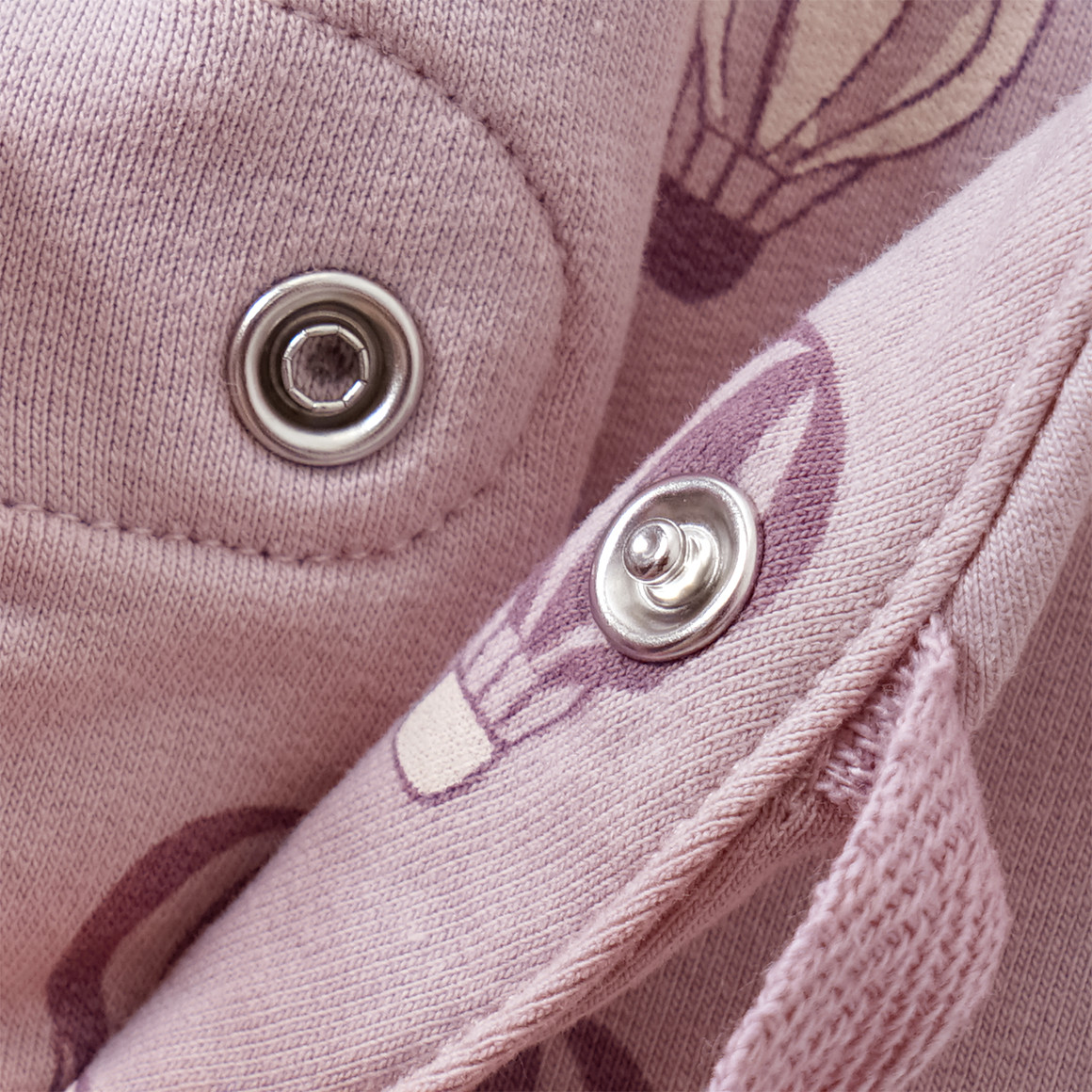 Topomini Pure Collection Newborn Wickeljacke mit Ballon-Print helllila