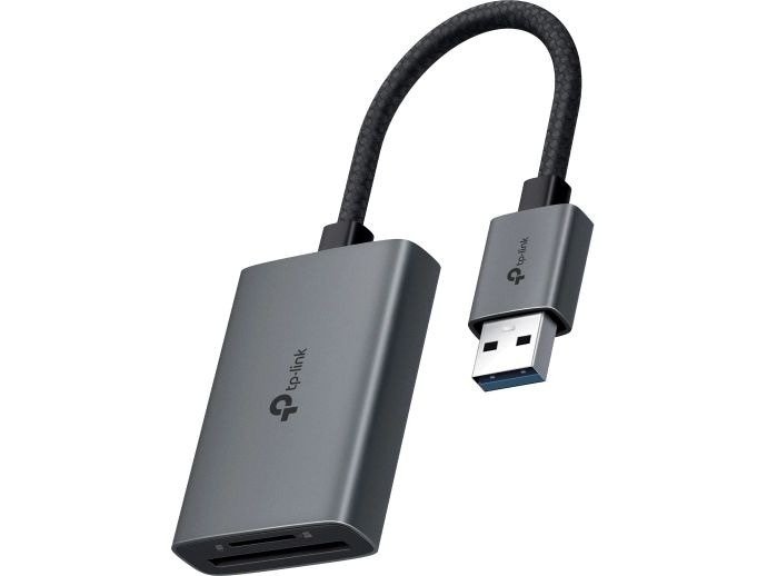 TP-Link Card Reader Extern UA430 USB-A Stecker - USB 3.0 Type-A zu SD- und microSD 3.0-Kartenleser