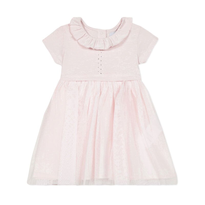 Robe bébé fille rose avec cristaux Swarovski® bébé fille Absorba Aucune nuance