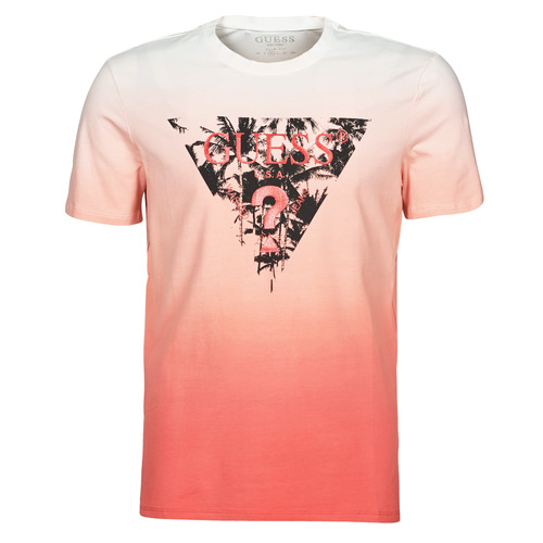 Guess - PALM BEACH CN SS TEE - Rouge