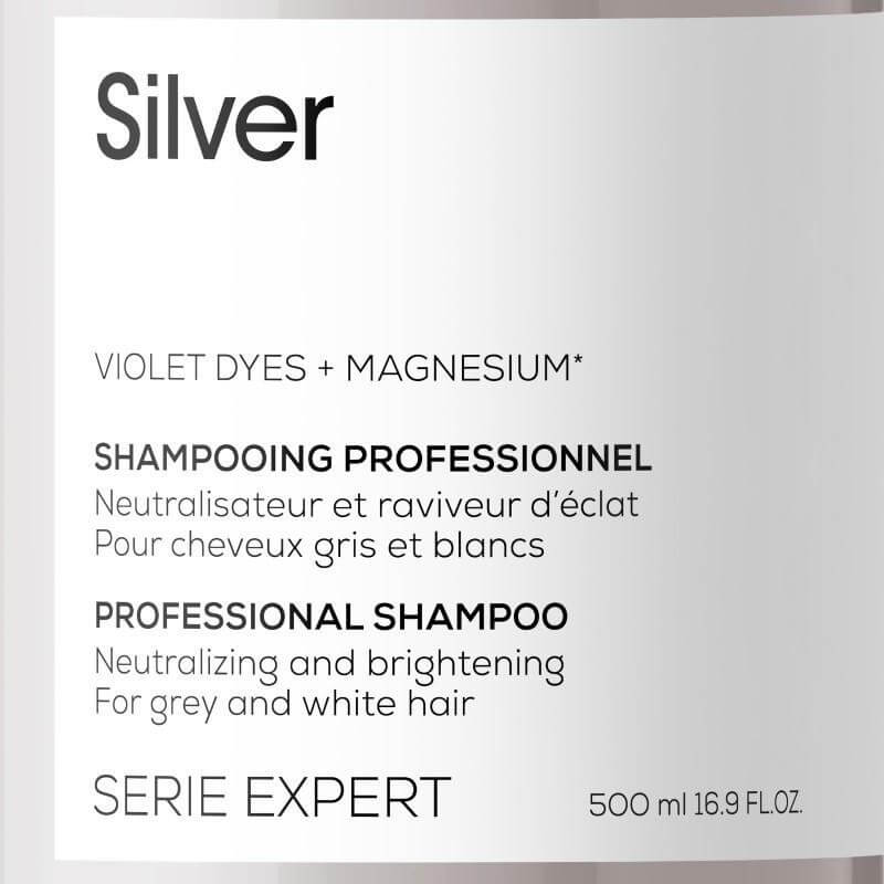 Shampooing Silver L'Oréal Professionnel 500ML Rechargeable