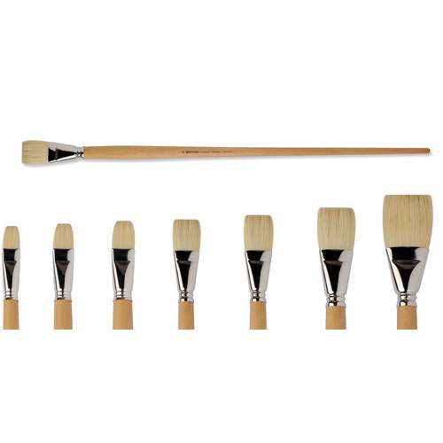 ESCODA® Clasico Ölmalpinsel, flach extra lang (60cm), Serie 4636