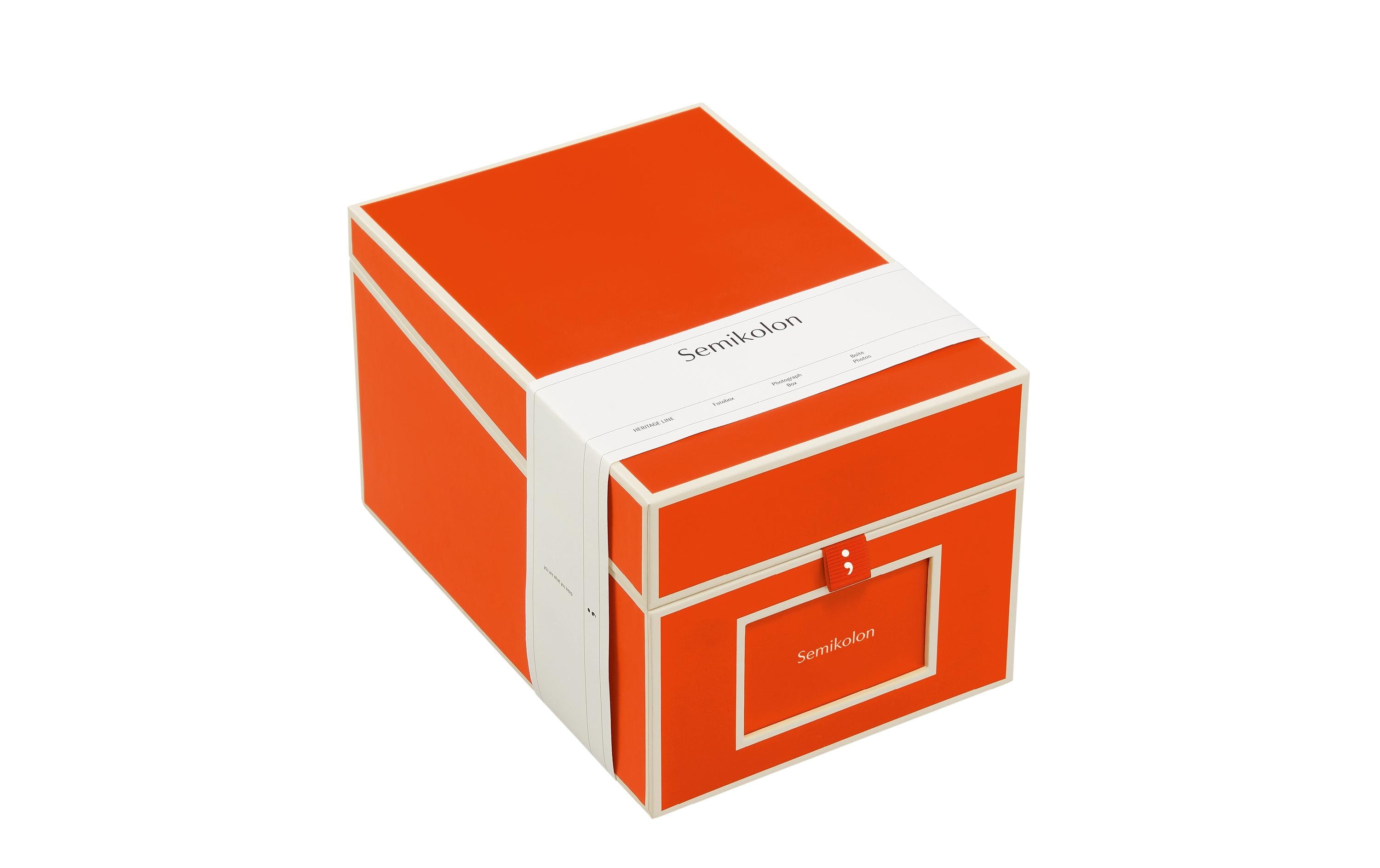 Fotobox OrangeBox für Ihre schönsten Fotos und Erinnerungen