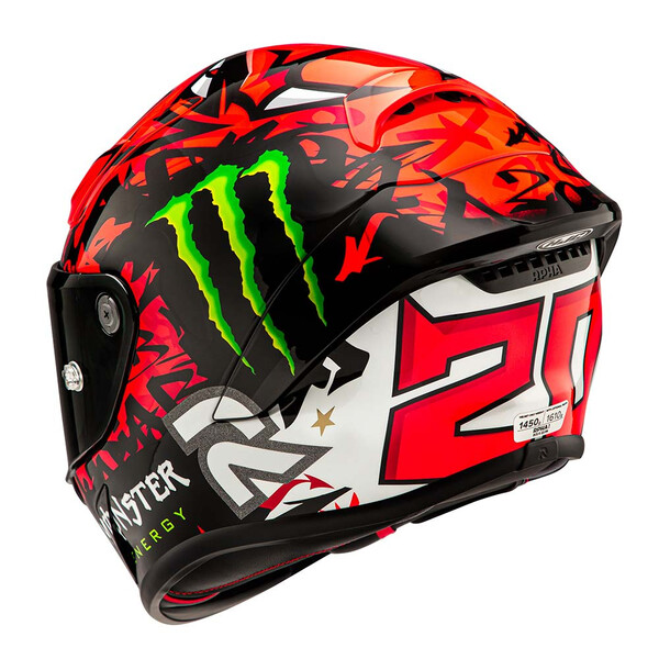 HJC - Casque RPHA 1 Quartararo Replica II MC1 / Rouge / Noir / Vert fluo / Blanc