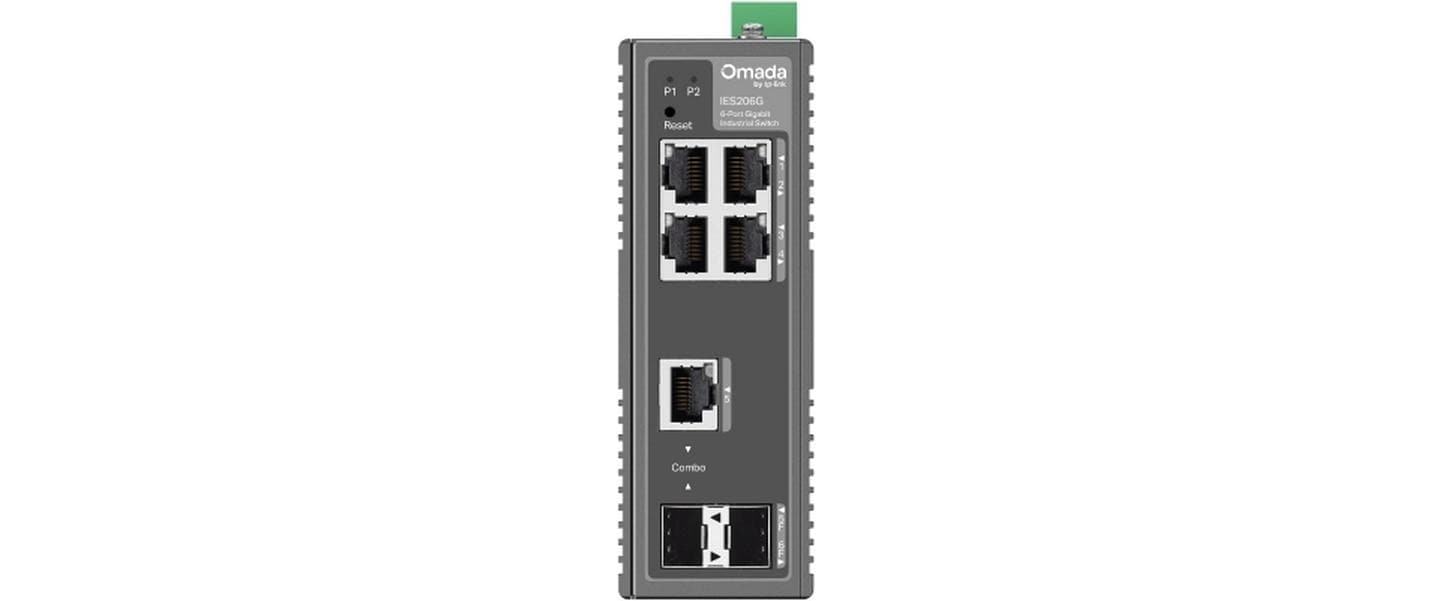 Switch Omada IES206G 6 Port<br>TP-Link Omada IES206G Netzwerk-Switch Managed Gigabit Ethernet (10/100/1000) Schwarz