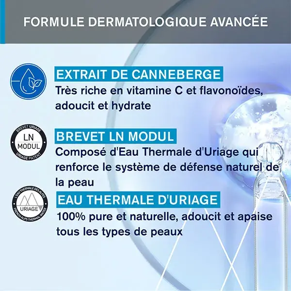Água Micelar Termal Uriage para Pele Normal a Seca 250ml