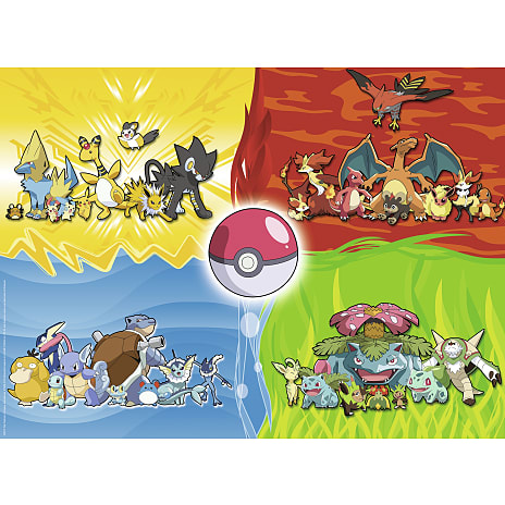 Pokémon puslespil - 150 brikker