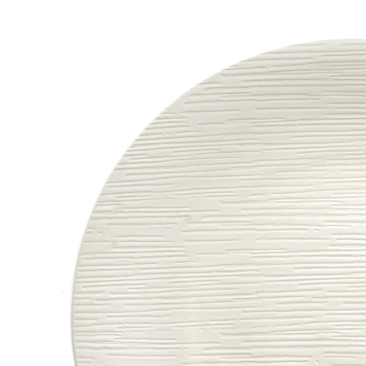 Magma Ivoire - Assiette de présentation 29 cm (lot de 6) Médard de Nob