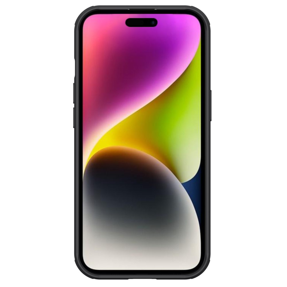 iPhone 15 Schutz Hülle Cam-Slider Kameraschutz - Schwarz