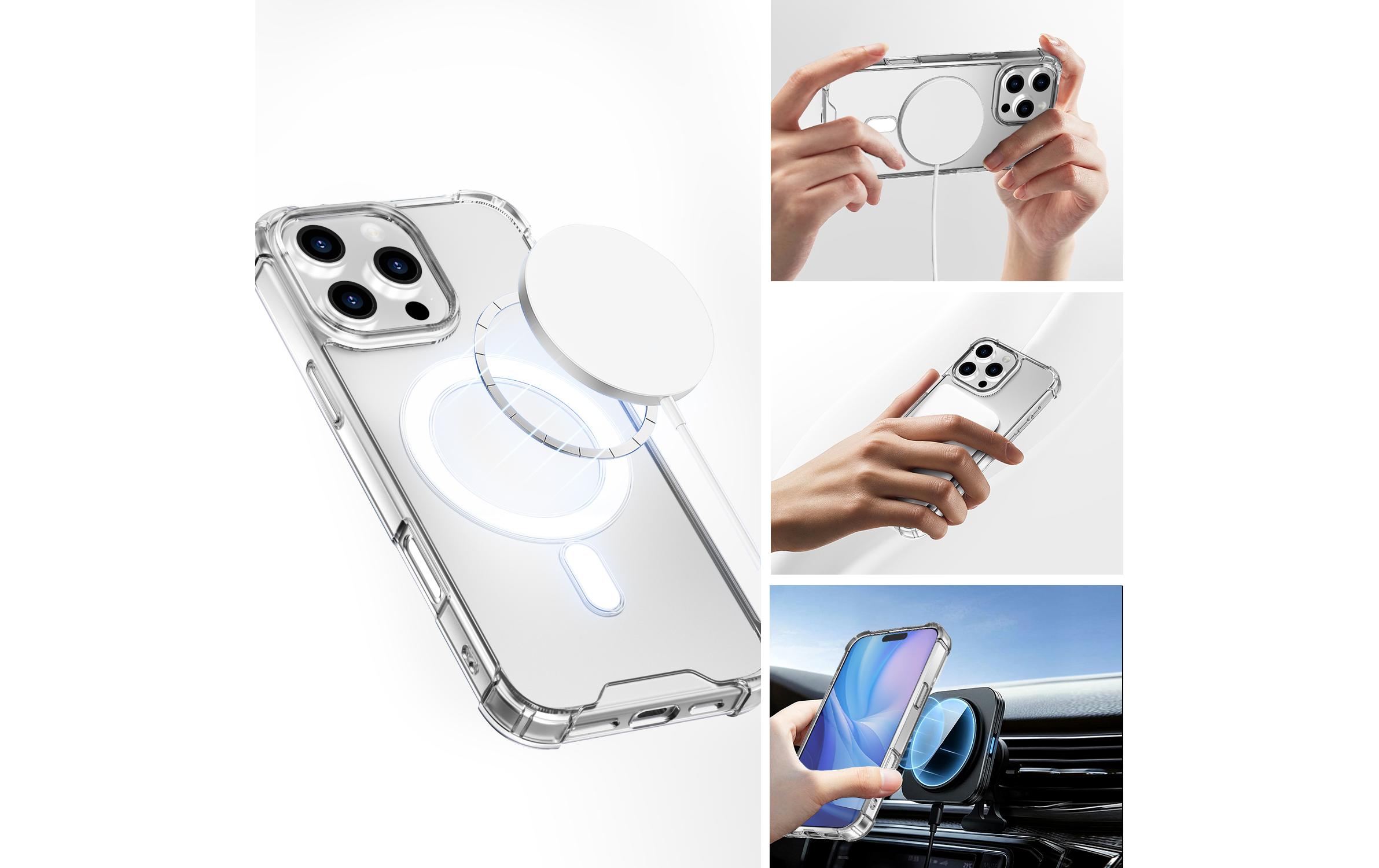 Back Cover Hybrid Case Ibiza iPhone 16 Pro MaxSchutzhülle mit integrierten Magneten für das Apple iPhone 16 Pro Max