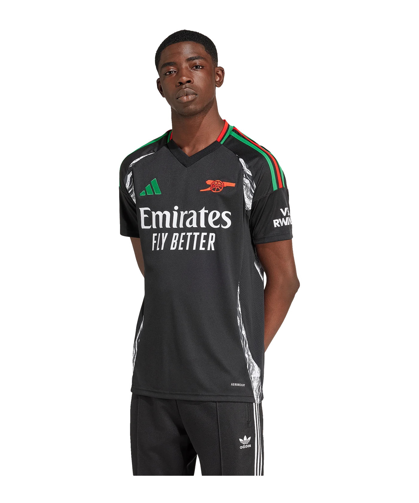 adidas FC Arsenal London Trikot Away 2024/2025 Schwarz