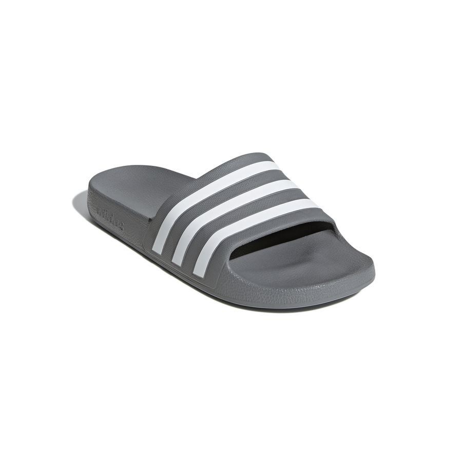 adidas adilette Aqua Claquettes - Gris/Blanc