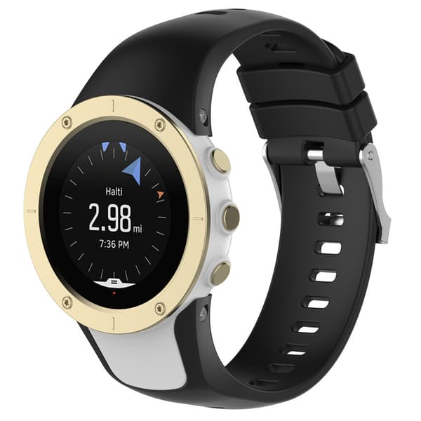 INF Klokkerem til Suunto Spartan Trainer Wrist HR i silikon Sort