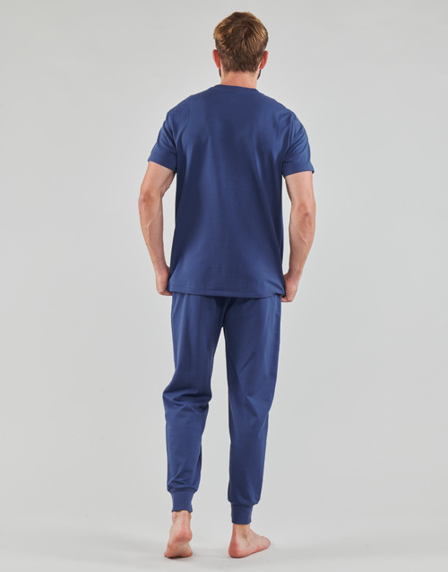 Polo Ralph Lauren - S/S CREW SLEEP TOP Azul