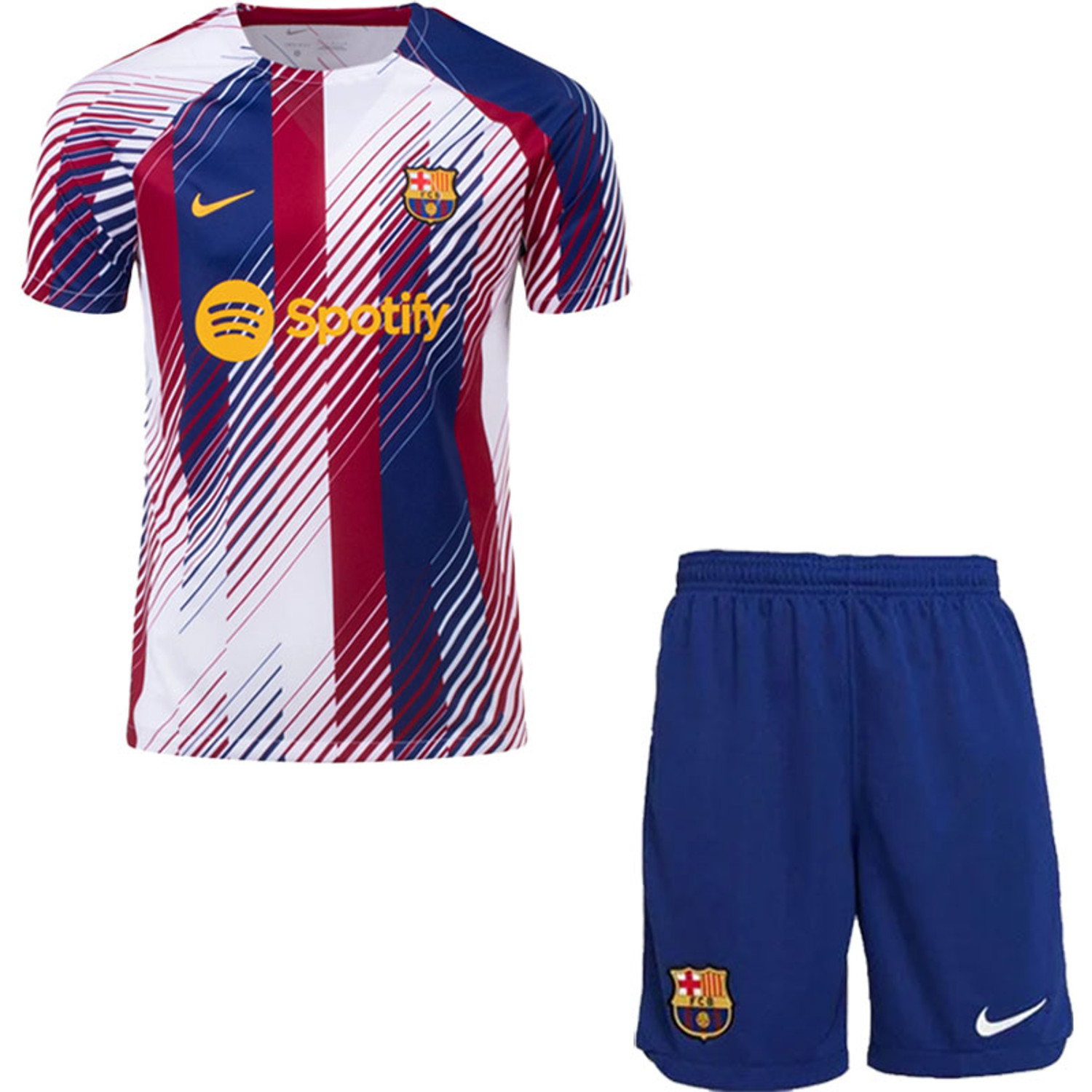 Nike FC Barcelona Pre-Match Trainingsset Kids