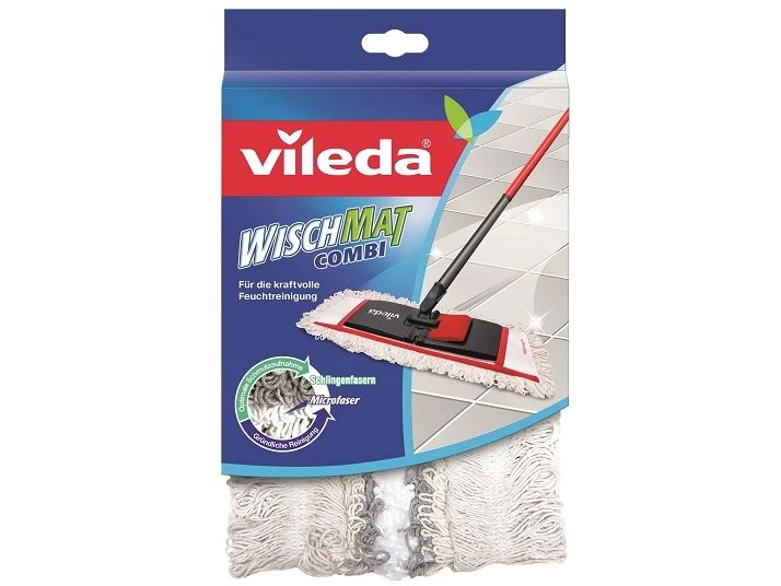 Vileda Wischbezug WischMat Combi 1 Stück Ersatzbezug für Vileda WischMat