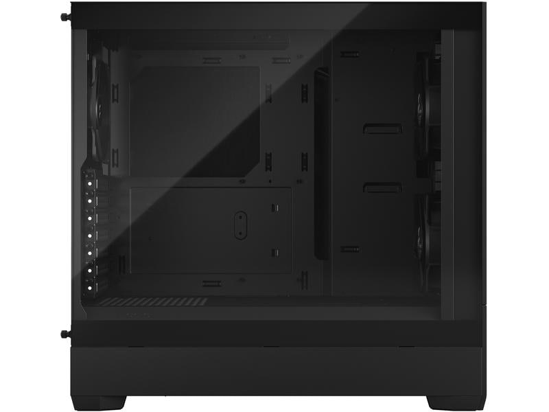 Fractal Design PC-Gehäuse Pop Silent TG Schwarz Kompaktes Midi-Tower-Gehäuse mit Sichtfenster