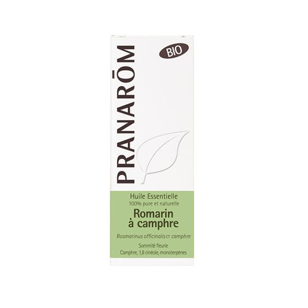 Pranarom Óleo Essencial Alecrim Alcanfor Bio 10ml