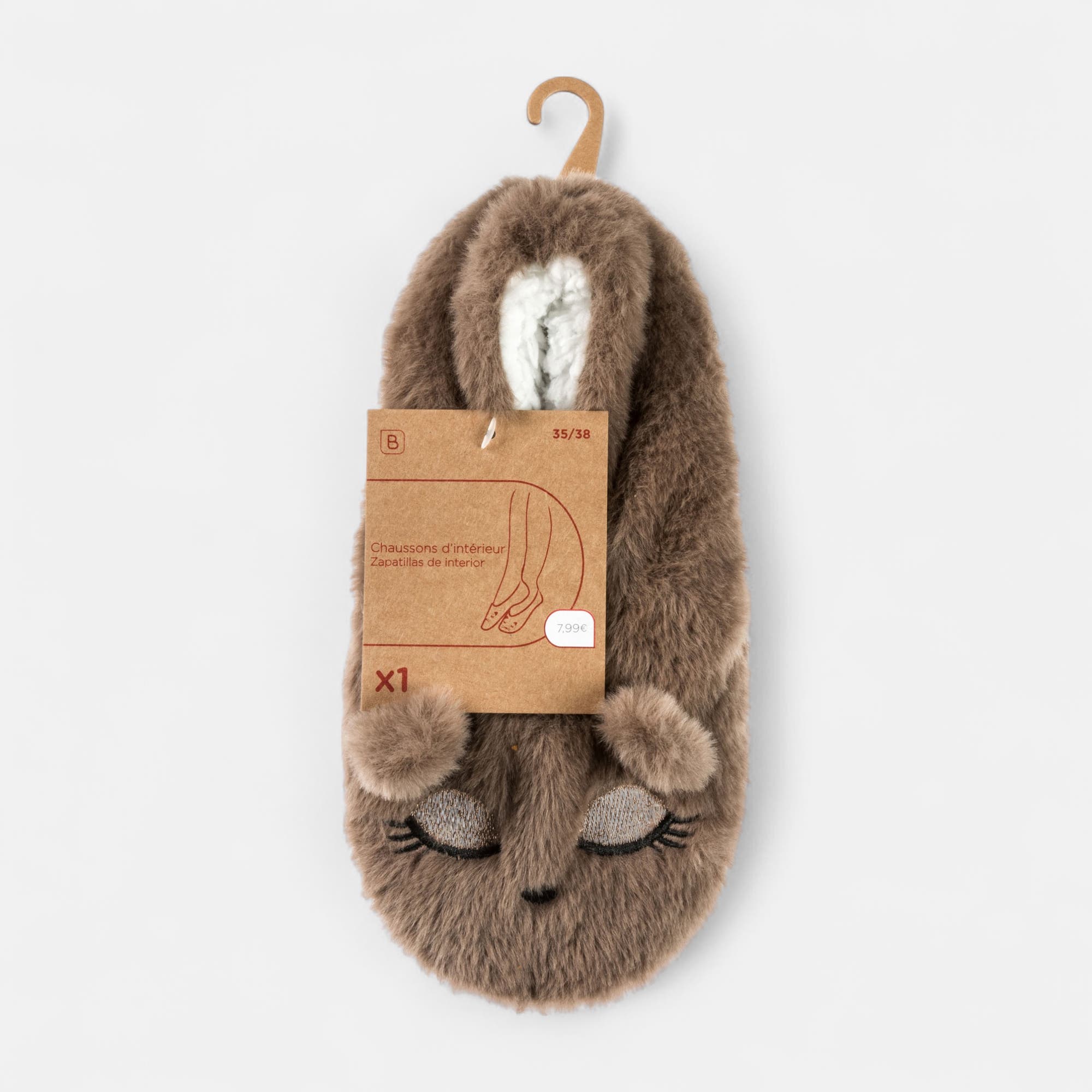 Chaussettes Femme taupe