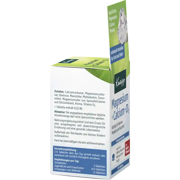 Magnesium + Calcium + D3 Tabletten