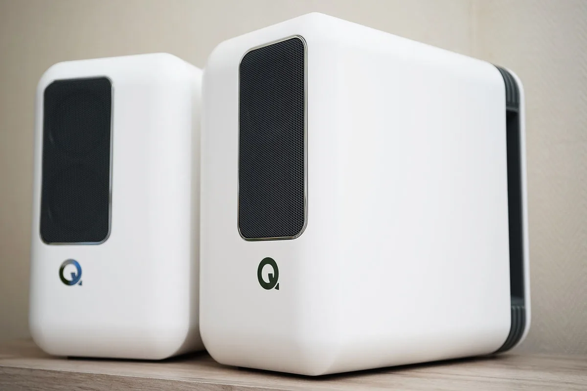 Q Acoustics Q Active 200 Blanc Google Enceintes sans fil hi-fi