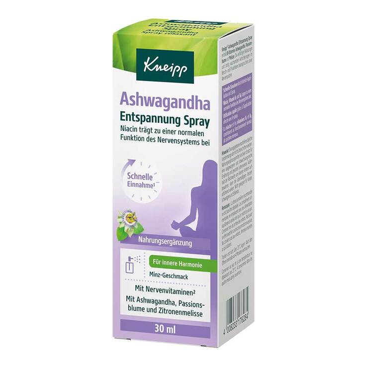 Kneipp Ashwagandha Entspannung Spray, 30 ml