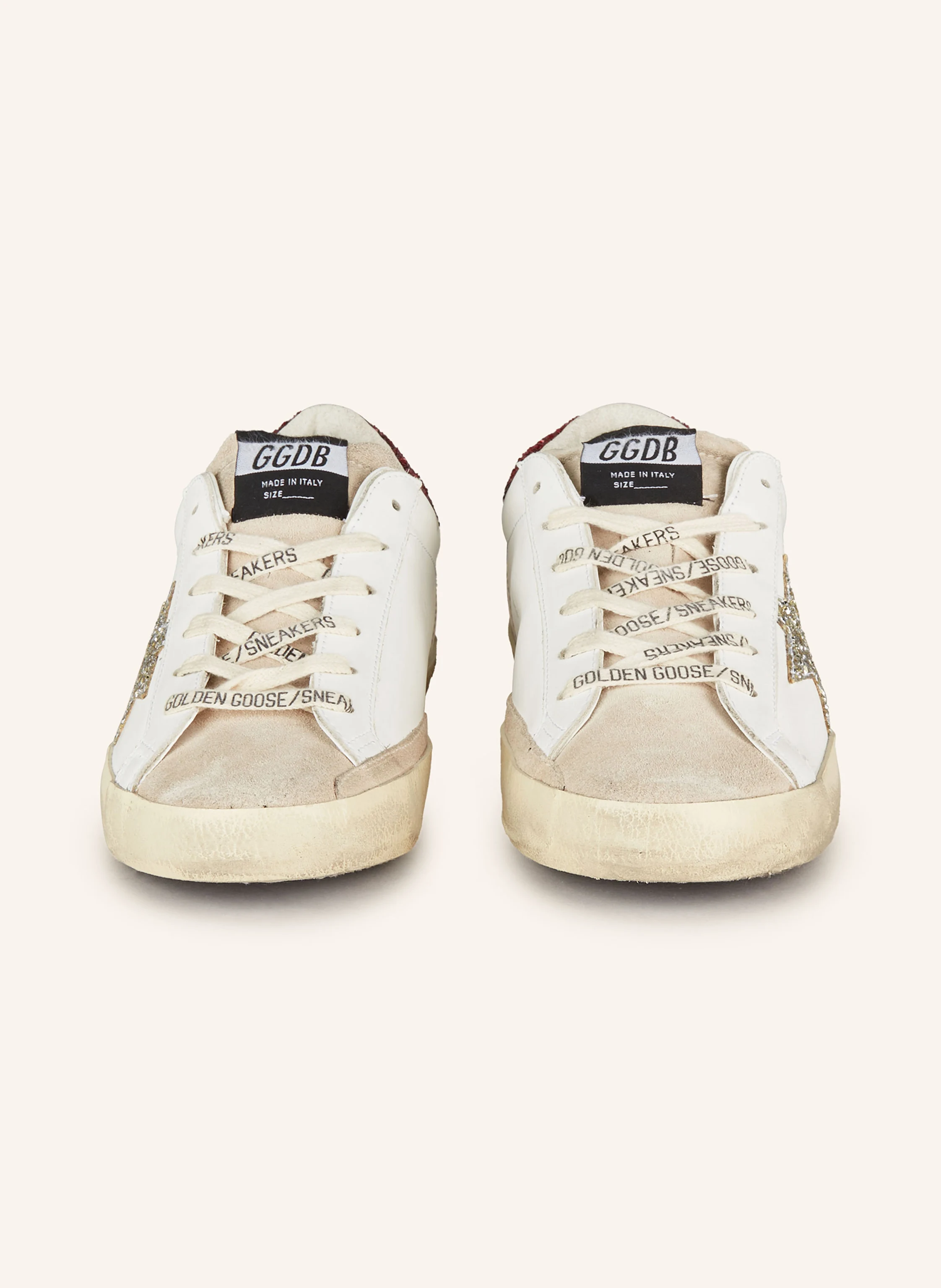 GOLDEN GOOSE Sneaker SUPER-STAR mit Pailletten