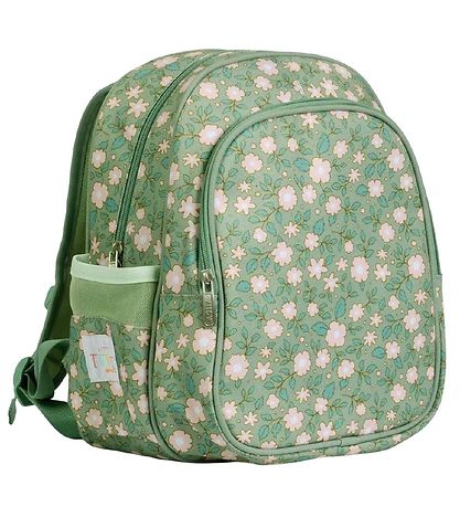 A Little Lovely Company Rucksack - Blossoms Sage