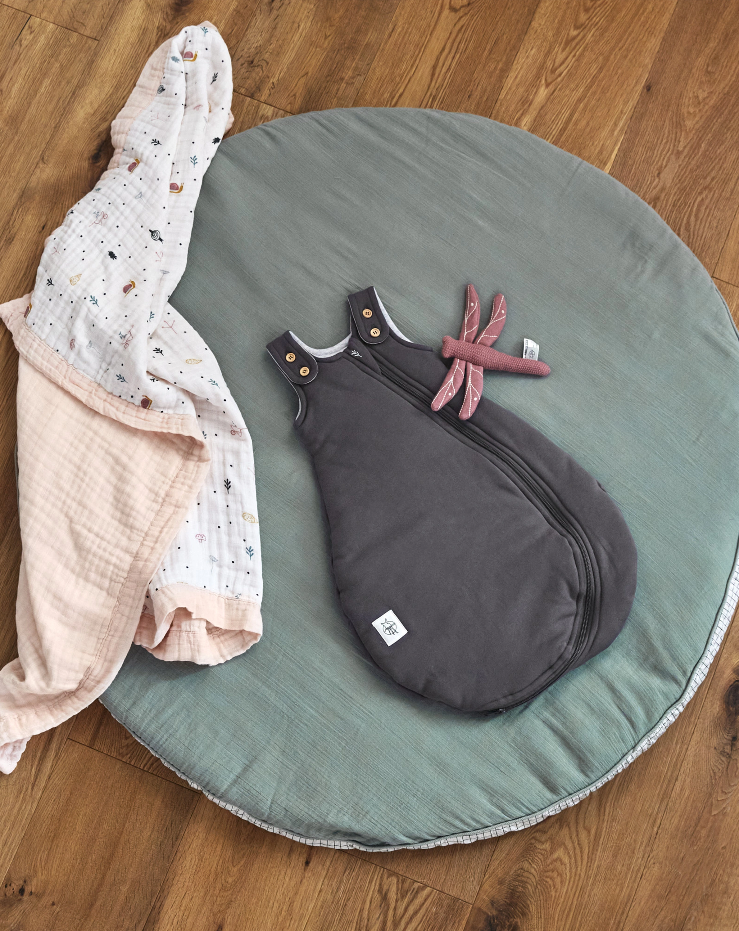 Schlafsack Tencel® BABY in anthrazit