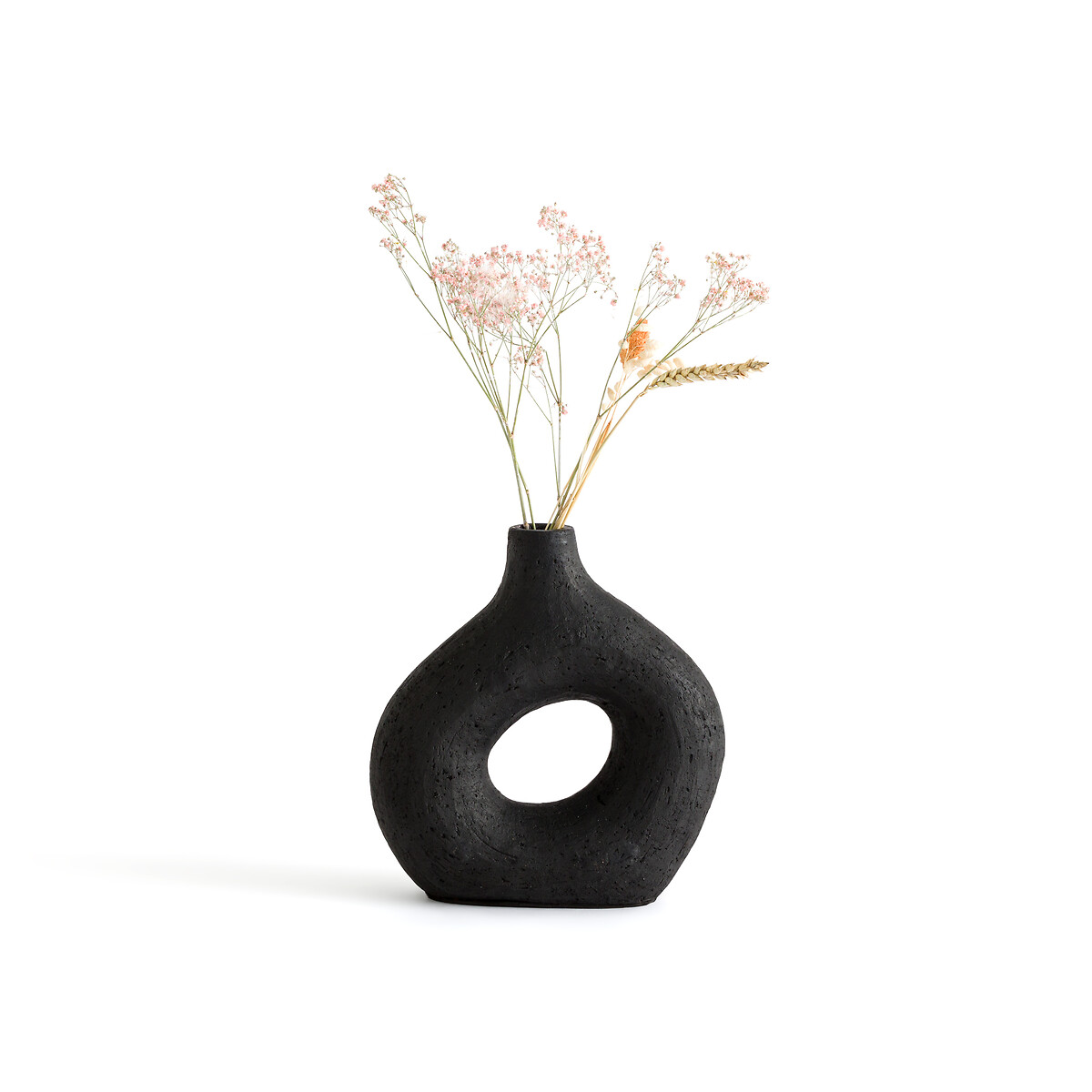 LA REDOUTE INTERIEURS<br>Vaso decorativo de cerâmica Alt.25 cm, Kuro