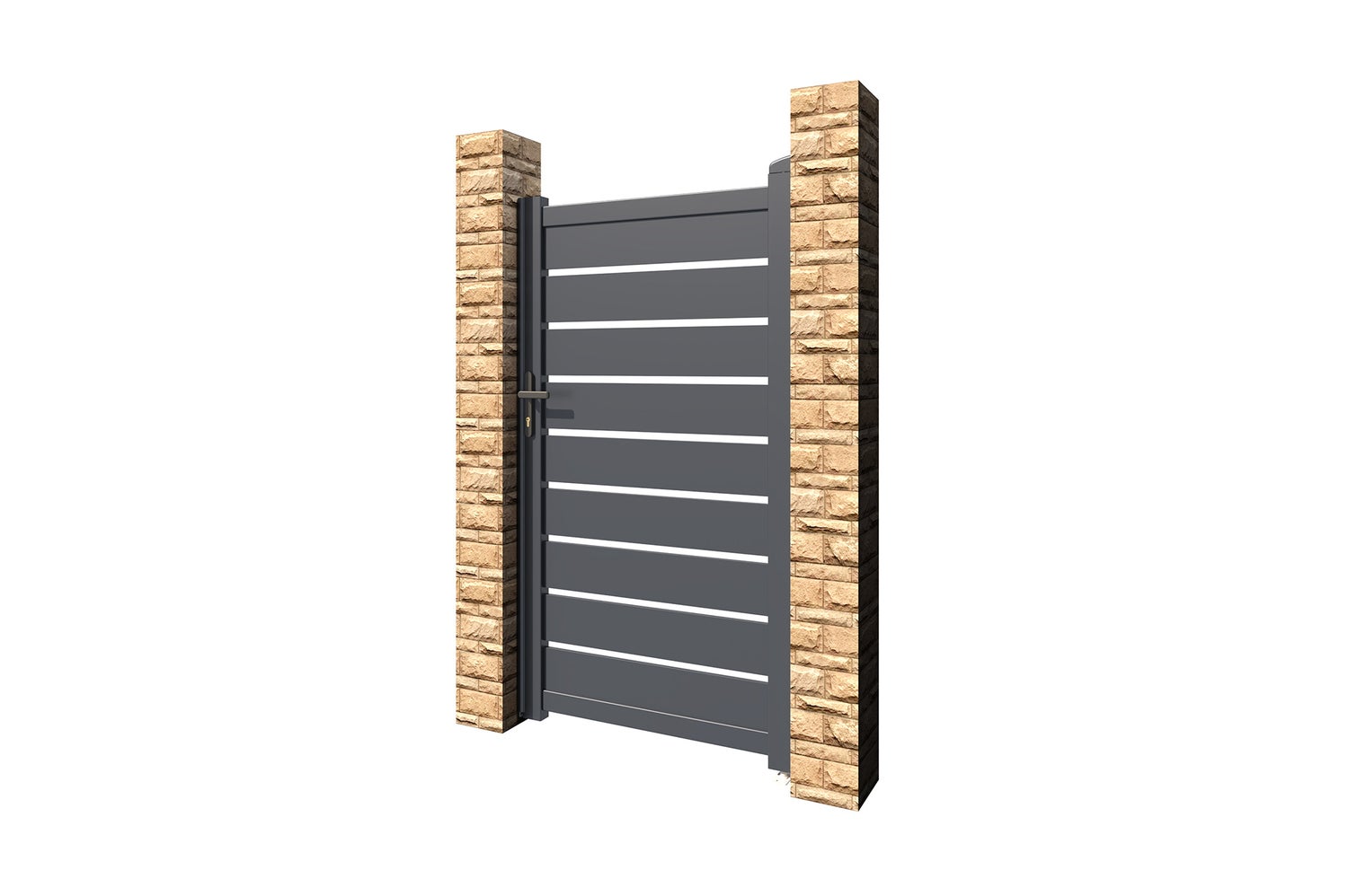 Aluminium tuinpoort 1m VOGEL 100P180