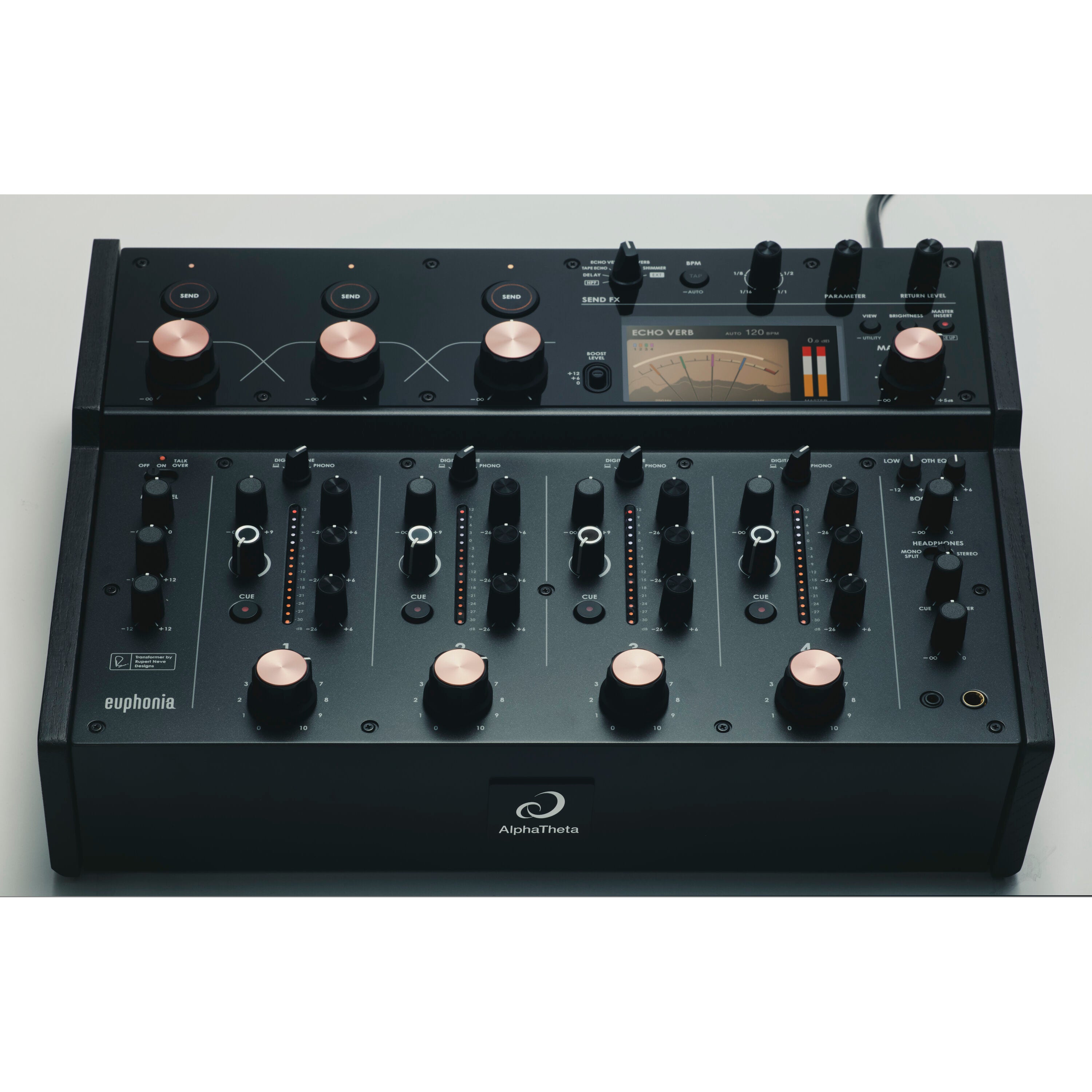 AlphaTheta Euphonia 4-kanaals rotarymixer