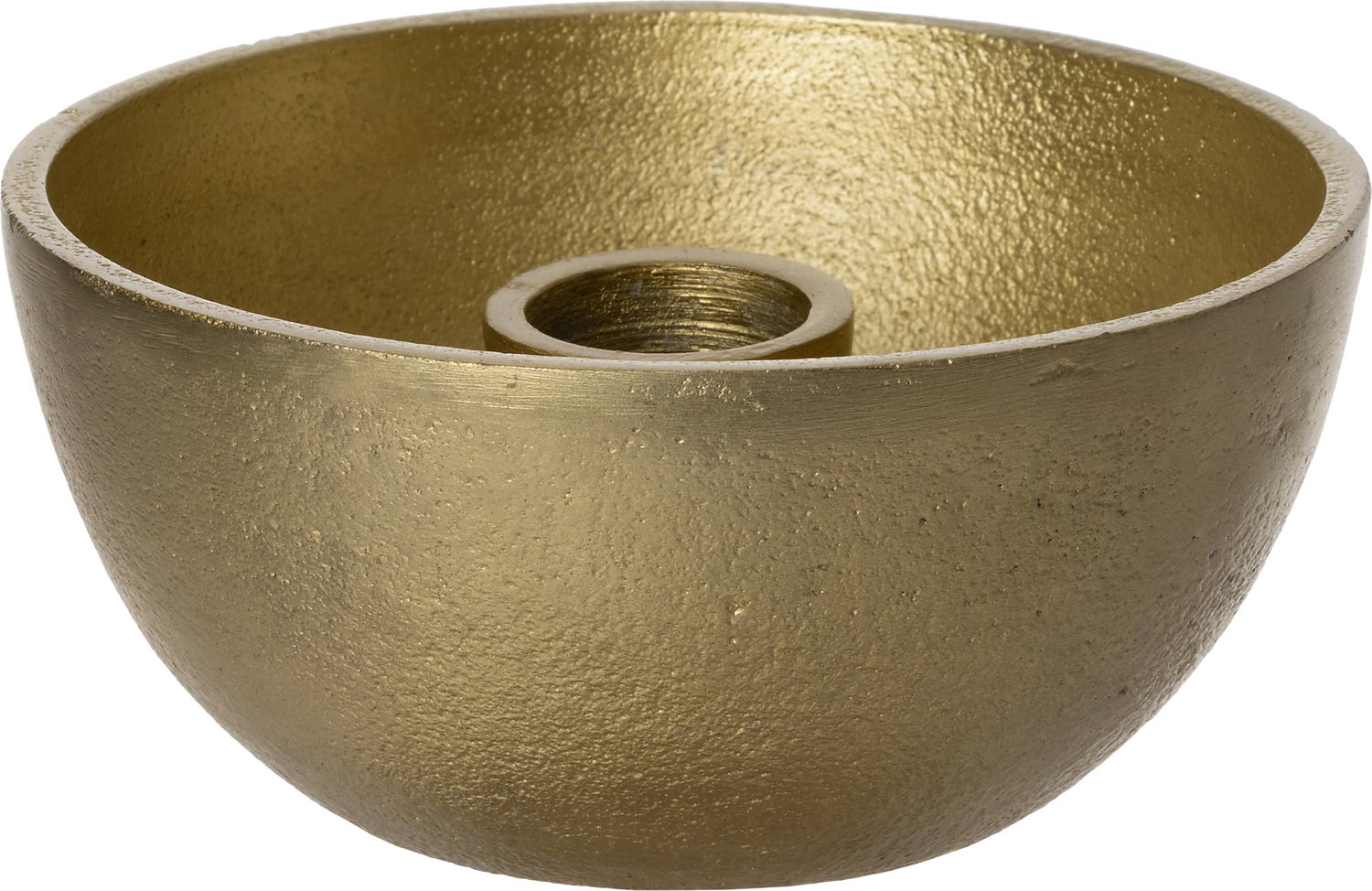 Intratuin kandelaar Vidal goud D 10 H 4,5 cm