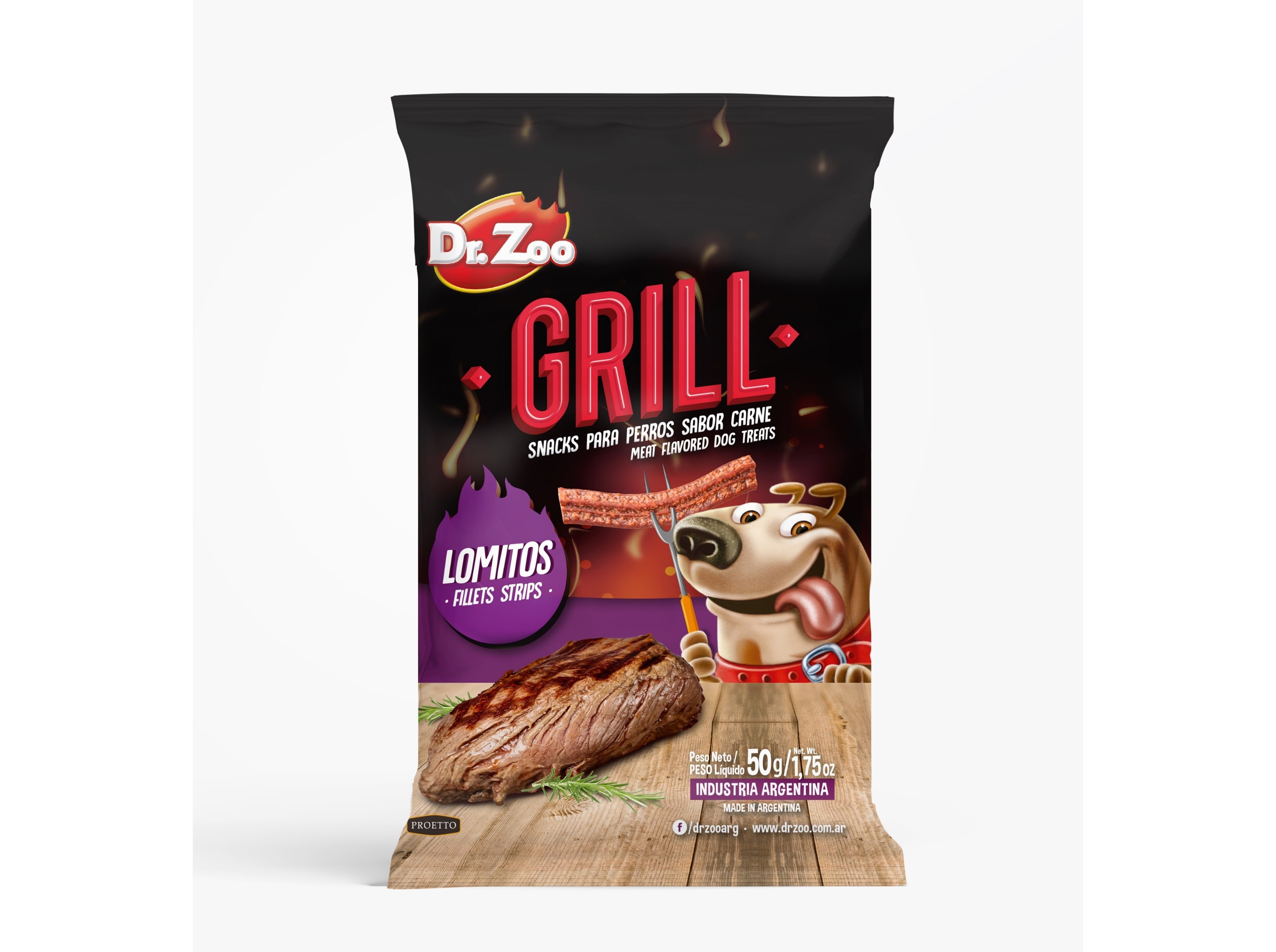 SNACKS CÃO DR.ZOO LOMBO 50 G