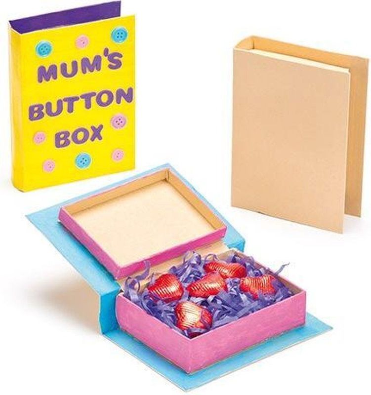 Baker Ross - Aandenken Boekjes - Knutselspullen - 3 Stuks - Stevig Karton